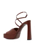 Босоножки Karli 125 JIMMY CHOO, красный - фото 3