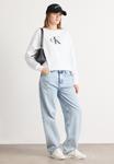 Толстовка Calvin Klein Jeans Sweatshirt, Brilliant White/White - фото 2
