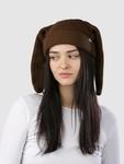 Шапка A.LAB Bunny Beanie, brown - фото 2