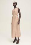 Платье Mango Maxi dress, Beige - фото