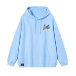 Свитшот RELAX Series Unisex LEVEL, темно-фиолетовый (с флисовой подкладкой) - фото 6