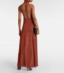Платье макси Lumière Oséree, коричневый - фото 3