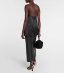 Шелковая майка Grisella KHAITE, черный - фото 3