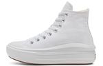Конверсы Chuck Taylor All-Star Move Hi White (женские) - фото