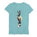 Футболка с цветочным рисунком «Looney Tunes Bugs Bunny» для девочек 6–16 лет Licensed Character - фото