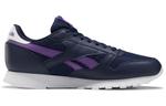 Кроссовки classic leather 'vector navy purple' Reebok, синий - фото 2