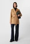 Mit reverskragen trenchcoat Comma, Karamell - фото 2