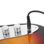 Электрогитара Glarry Sunset GJazz с басом, черная накладка - фото 9