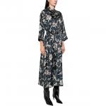 Рубашка-платье с цветочным принтом 'S MAX MARA, синий - фото 4