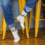 Носок Woolie Boolie 6 дюймов DeFeet, бежевый - фото 3