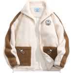 Вельветовое пальто Унисекс Doraemon, Карамель - фото 4