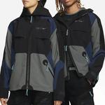 Куртка Nike ISPA Jacket 'Black Midnight Navy Iron Grey', черный - фото 4