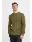 Вязаный свитер BLEND, зеленый - фото