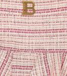 Юбка из смесового хлопка Balmain, розовый - фото 2