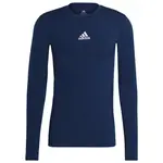 Лонгслив adidas Tech-Fit, синий - фото 3