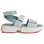 Сандалии женские Hermès Geek Beach, зеленый / белый - фото 2