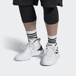 Баскетбольные кроссовки OwnTheGame для мужчин, средние, белые Adidas - фото 6