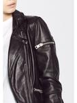 Кожаная куртка Maze 42020126B, черный - фото 4