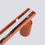 Потолочный светильник Sollux Lighting Karbon, красный - фото 6