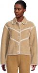 Куртка UGG Ellison Uggfluff Shell Jacket, цвет Sand Heather - фото