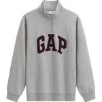 Унисекс свитшот GAP, светло-серый - фото