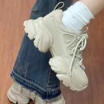 Кроссовки ELLE Chunky Sneakers Women's Low-top, хаки - фото 9