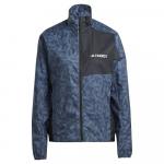 Куртка adidas Terrex Trail Windbreaker, синий - фото 3