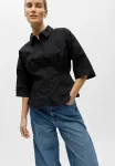 Блузка schösschen на пуговицах Object, Black - фото 4