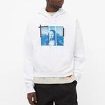 Толстовка men's ss22 mona lisa printing white Off-White, белый - фото 2