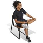 Polo Essentials из пике с маленьким логотипом Adidas, черный - фото 4