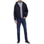 Zzegna Темно-синяя куртка для мужчин, Dark Blue - фото 5