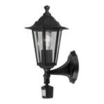 Настенный светильник Eglo Laterna mit Sensor, черный - фото