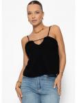Топ SASSYCLASSY, черный - фото