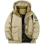 Мужской пуховик Antioffice, хаки - фото