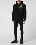 Толстовка с капюшоном Gothic Plein Philipp Plein, черный - фото 4