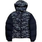 Пуховик мужской черный VERSACE - фото 2