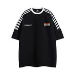 Футболка унисекс Masongarments, синяя (в комплекте с черной или белой футболкой для девочки в случайном сочетании) - фото 2