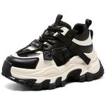 Кроссовки женские толстые низкие St&Sat, черный - фото 2