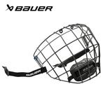 BAUER Хоккейный шлем с металлической маской, детская защита, взрослая экипировка, 3-е поколение [размер L] черный - фото 2