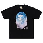 Топ BAPE Sakura Photo Ape Head, Black - фото