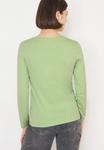 Топ Cecil V-NECK LANGARM, Grün/Light Green - фото 3