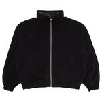 Куртка Supreme Leather Collar Utility Jacket, Black - фото