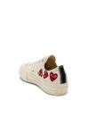 Кроссовки Comme des Garçons Emblem Low Top, белый - фото 3