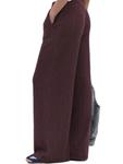 Широкие брюки No Matter What, Plum - фото 4