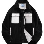 Бархатная куртка унисекс Doraemon, Черный - фото 11