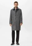 Пальто Mango Classic coat, Grey - фото 2