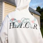 Свитшот унисекс HARSH AND CRUEL, белый - фото 11