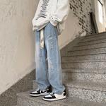 Джинсы унисекс Jcui, серый - фото 72