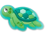 Джиббитсы Gem Sea Turtle Crocs - фото