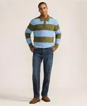 Мужские джинсы Stretch Classic Fit Lands' End, синий - фото 4